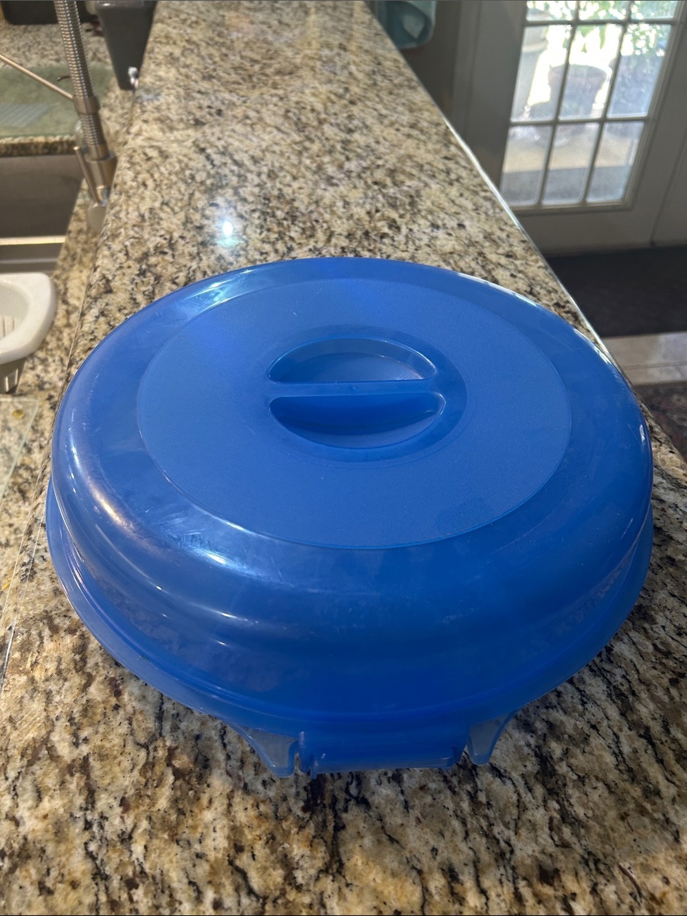 PIONEER Blue Storage Container and Cover with multiple compartments &  Handle